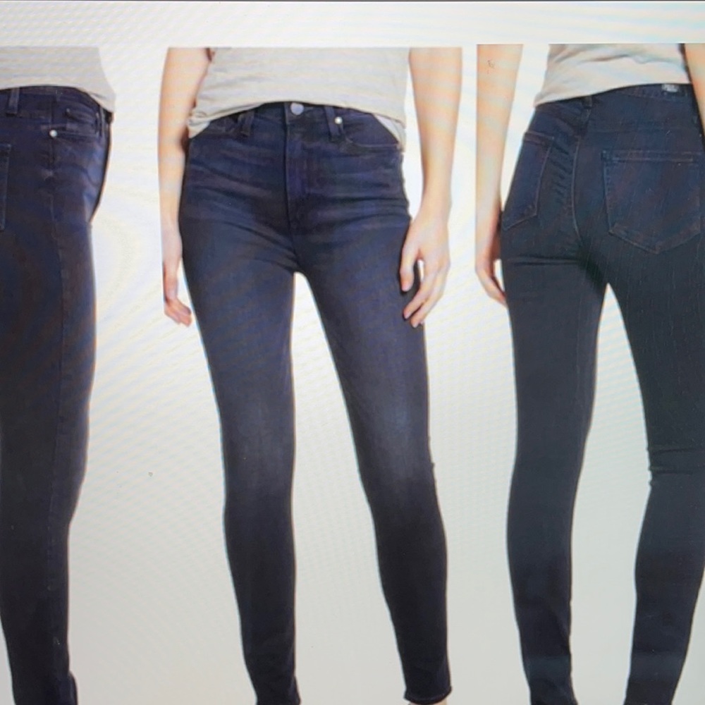 Paige High Rise Margot Ankle Skinny Messina sz 24